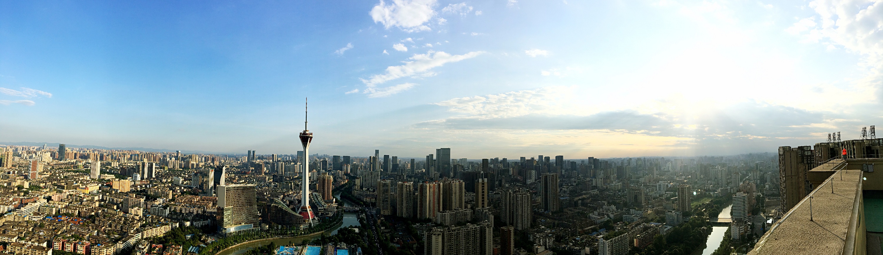 成华区鸟瞰全景1